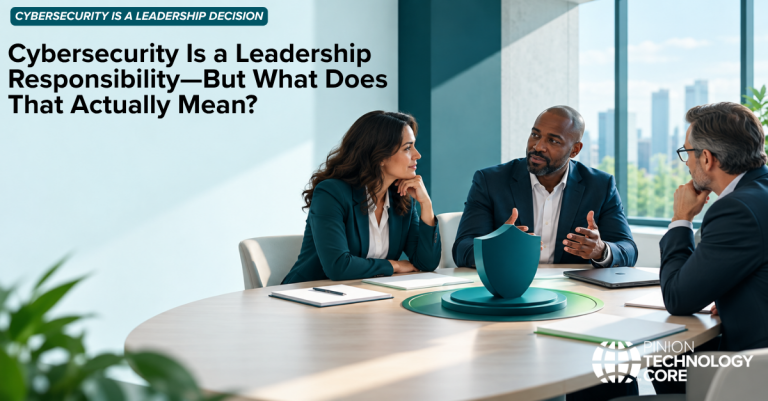 Cybersecurity Is a Leadership Responsibility—But What Does That Actually Mean?